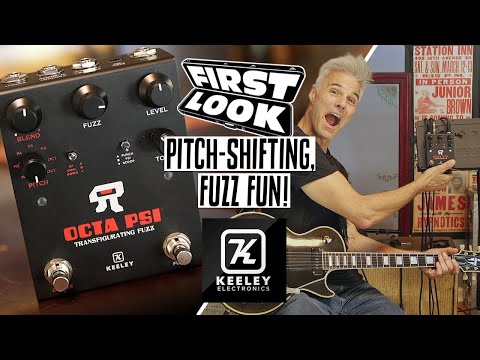 Keeley Octa Psi Transfigurating Fuzz 2024 - Black image 4