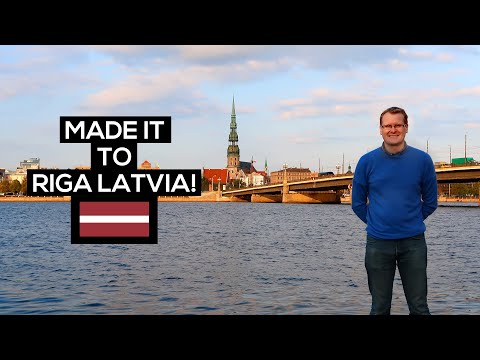 Made it to LATVIA! First Impressions of RIGA 🇱🇻