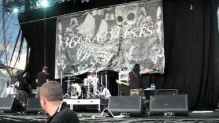 36 Crazyfists LIVE [I&#39;ll Go Until My Heart Stops] - Soundwave Festival 2009