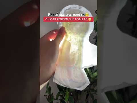 Revisen bien sus toallas sanitarias 🤯🤯