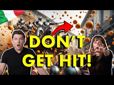 We Went To Italy's CRAZIEST Festival 🇮🇹 | North Italy Travel | Ivrea