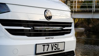Sada světel do masky Lazer pro Volkswagen T7 Transporter (2025+), linear-18, glide