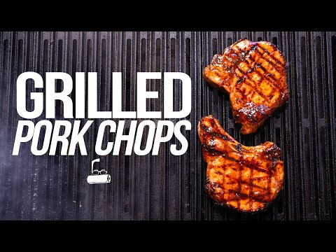 THE BEST GRILLED PORK CHOPS THAT YOU REALLY NEED TO MAKE! | SAM THE COOKING GUY