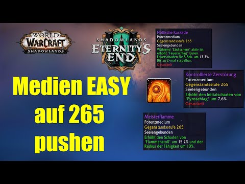 Conduits/Medien EASY auf Itemlvl 265 aufwerten | WoW 9.2