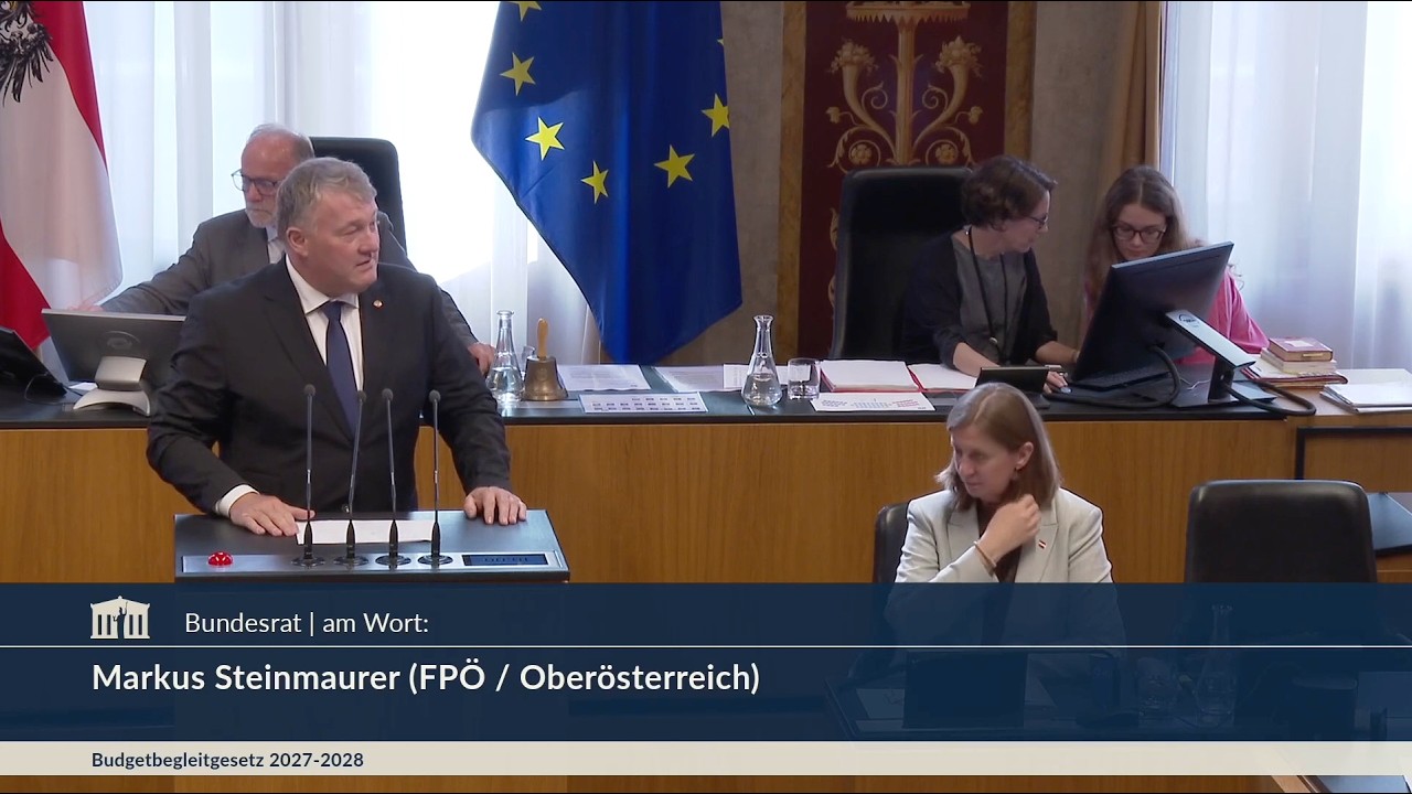 Markus Steinmaurer - Budgetbegleitgesetz 2027-2028 (2. Wortmeldung) - 16.7.2026