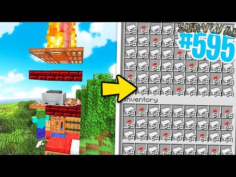 SIMPLEST and SMALLEST IRON FARM in 1.14.3 - Minecraft ITA - Survival 1.14 #595