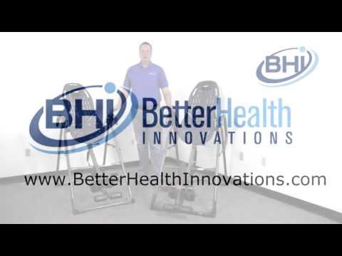 Teeter Hang Ups EP-560 vs EP-960 Inversion Table Comparison & Demonstration