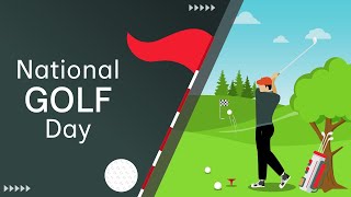 National Golf Day Animated PPT Slides