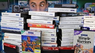 Boxed Sega Master System Collection - How a Sega addiction was cured