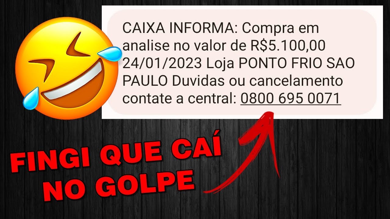 COMO CAIR EM UM GOLPE | SACANEANDO O GOLPISTA DO PIX |