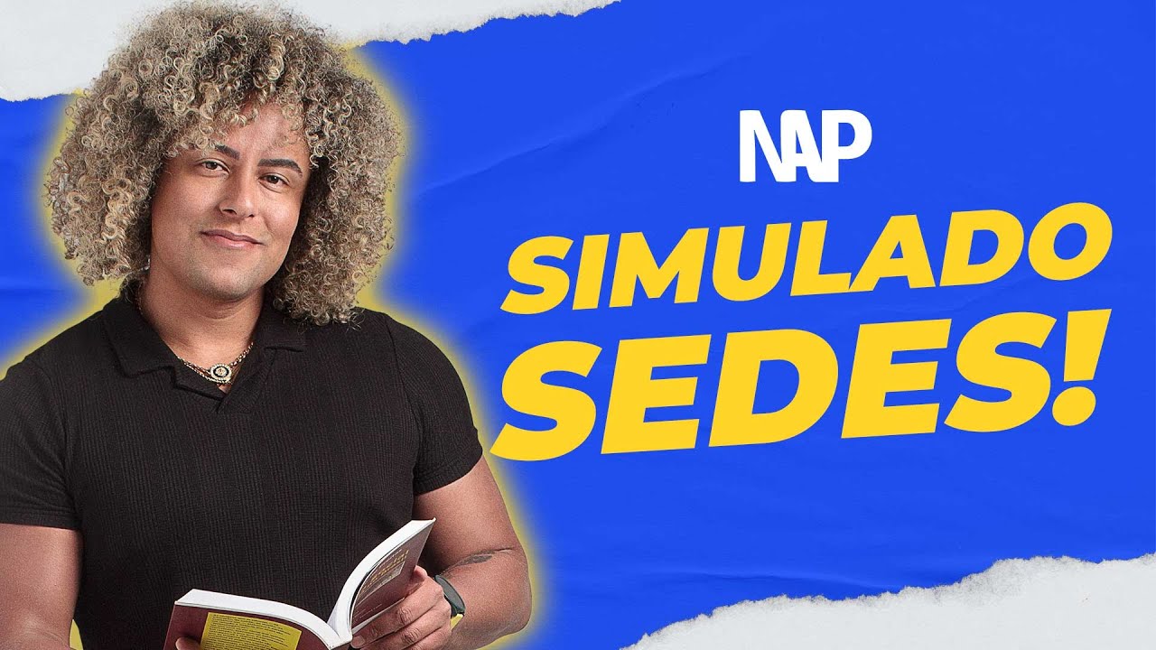 Simulado SEDES – Questões Comentadas para Concurso Público 2025