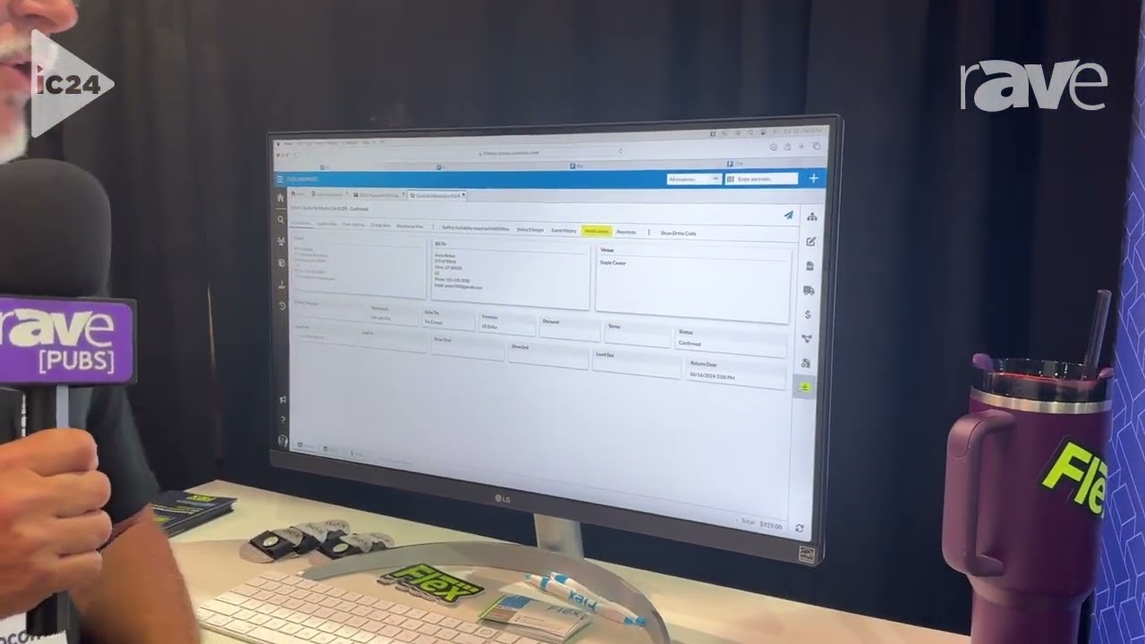 InfoComm 2024: Flex Rental Solutions Shows Flex 5 DocuSign Integration and Online Payment Feature