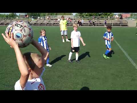PU9, VJS pun1 vs HJK Töölö sininen, osa 1/3,  HelsinkiCup, 12.07.2023