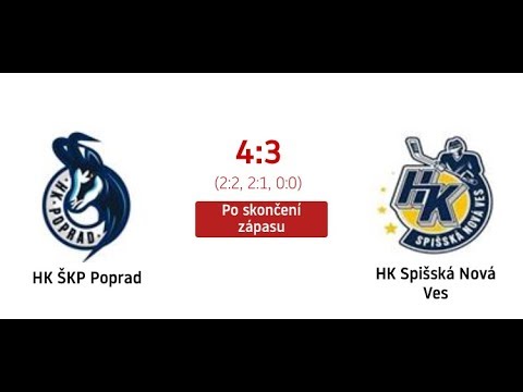 LIGA KADETOV 2017/2018 - 17.kolo - Poprad - Spišská Nová Ves