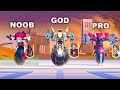 NOOB Vs PRO Vs GOD Killshot Family Mech Arena