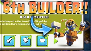 HOW TO GET BOB THE 6TH BUILDER in CLASH OF CLANS!
