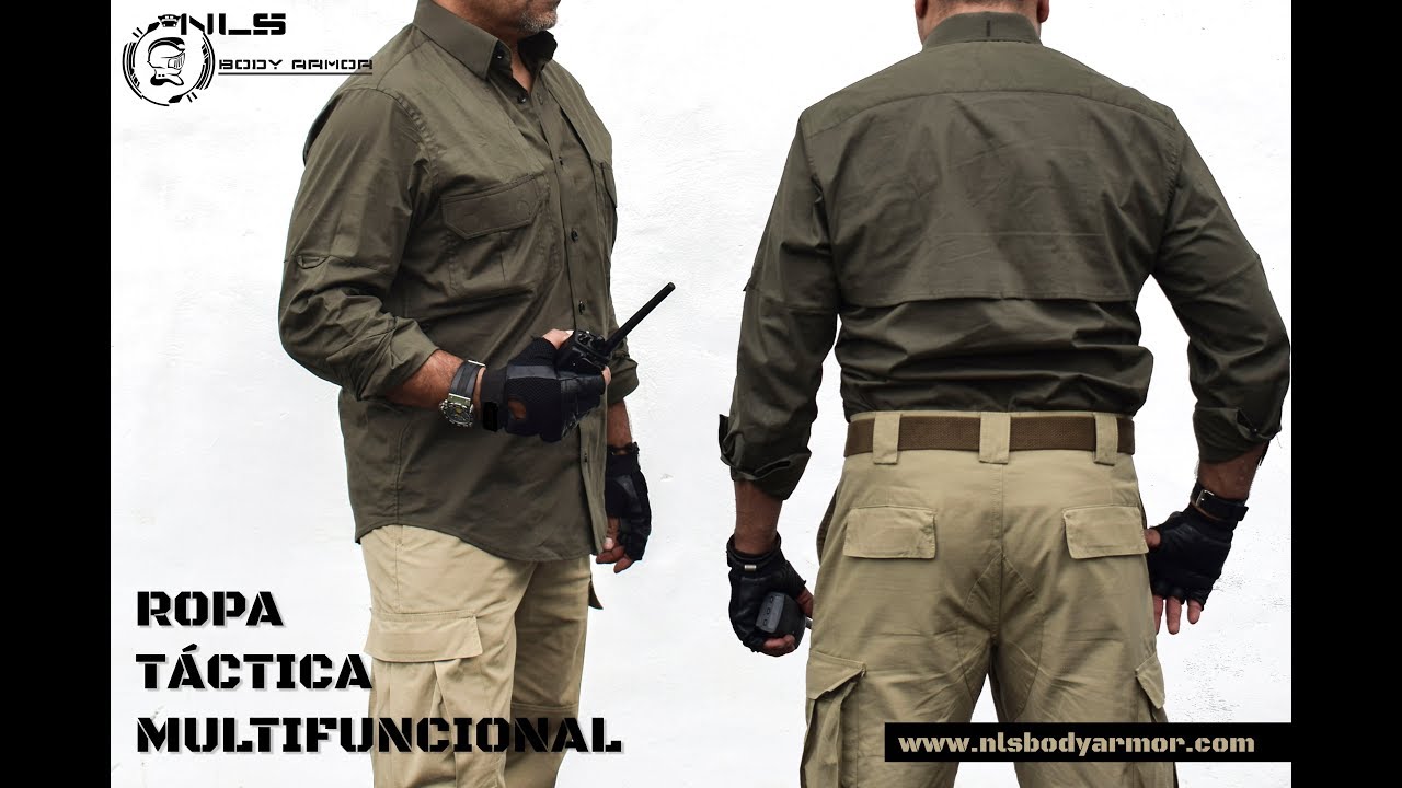 Watch Camisa Táctica Multi-funcional, para uso Outdoor con 10 NUEVAS características Now Camisa Táctica Multi-funcional, para uso Outdoor con 10 NUEVAS características