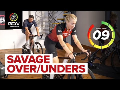 Over/Under Threshold Efforts | 35 Minute HIIT Indoor Cycling Workout