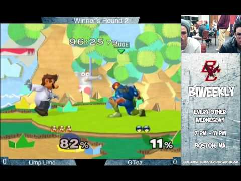 BC Biweekly 4: Winner's Round 2 - Limp Lime (Dr. Mario) vs. GTea (C. Falcon)