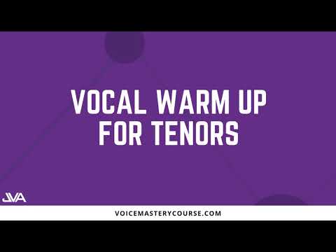 TENOR VOCAL WARM UP