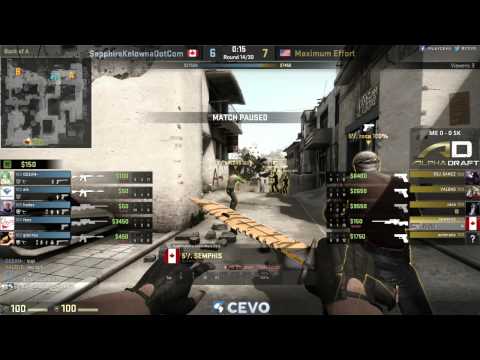 Maximum Effort vs Team SKDC Game 1 (CEVO-P CS:GO Season 8) - Misled & LATORR