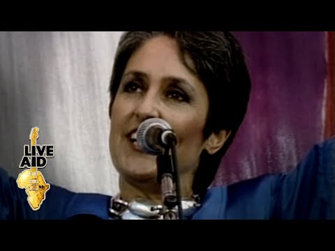 Joan Baez - Speech (Live Aid 1985)