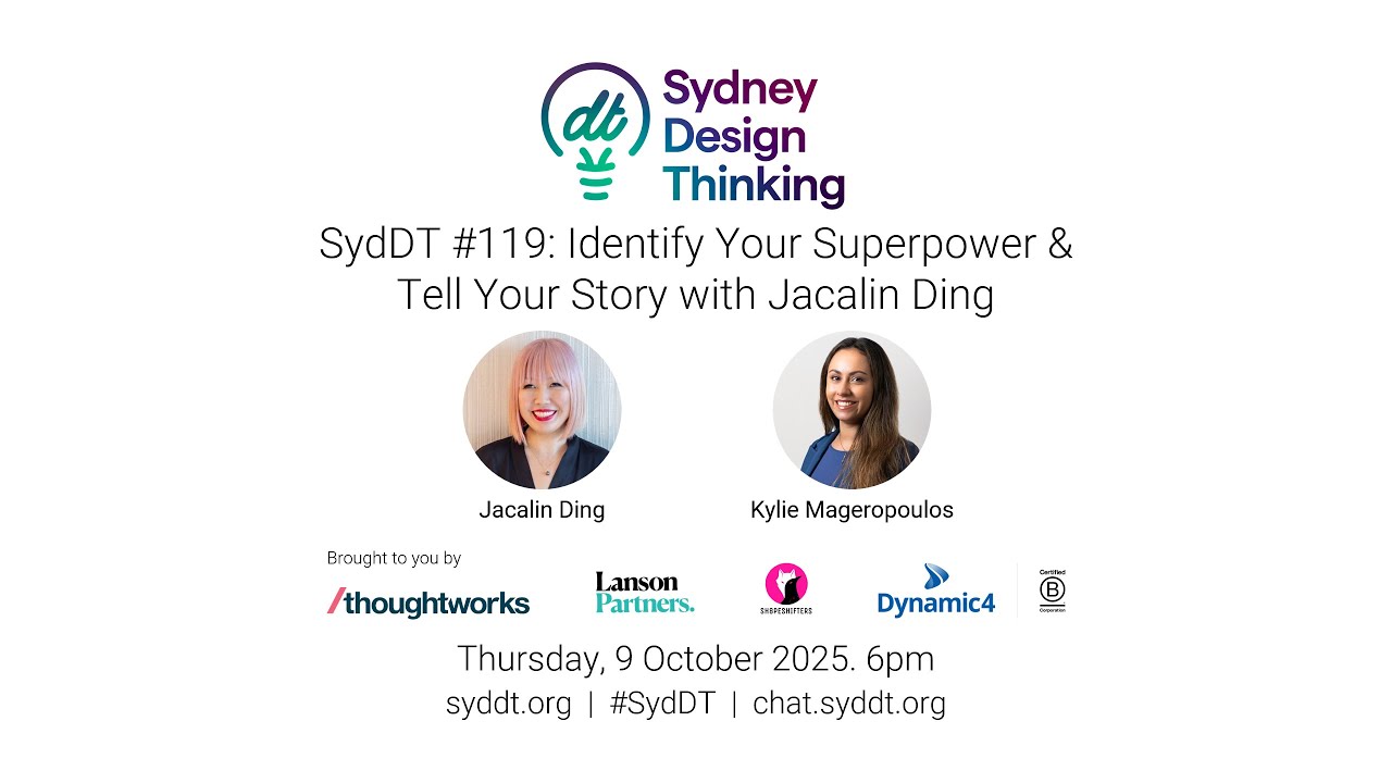 SydDT #119: Identify Your Superpower & Tell Your Story with Jacalin Ding