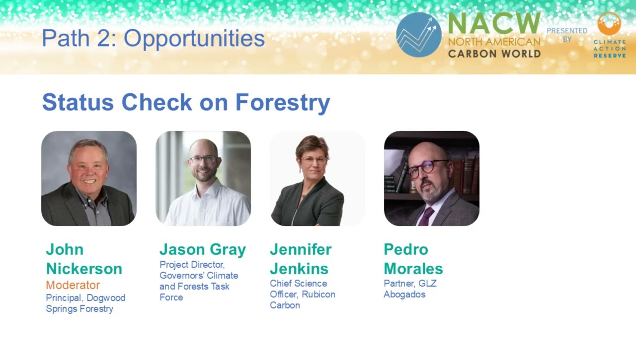 NACW 2026 - Path 2: Status Check on Forestry