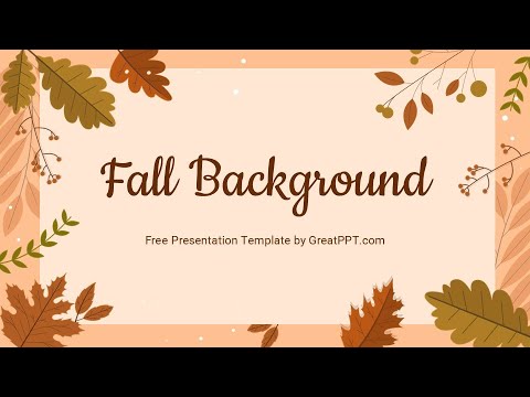 Fall Background Powerpoint