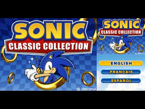 DS Longplay - Sonic Classic Collection - All Games 100% All Emeralds