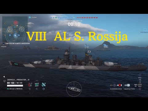 VIII AL S. Rossija#WorldofWarshipsLegends#