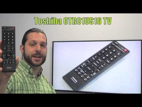 TOSHIBA CTRC1US16 TV TV Remote Control