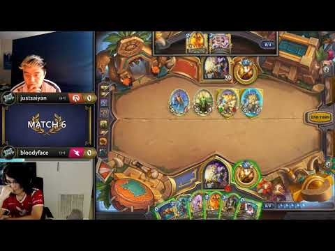 justsaiyan vs bloodyface - Hearthstone Grandmasters Americas S2 2019 - Week 3