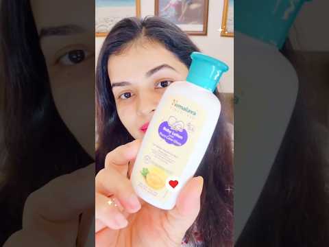 Wait… GHEE in Baby Lotion?! 😱🧈 I Tried Himalaya Baby Ghee Lotion… and OMG 😳✨ #viral #shortsfeed #ad