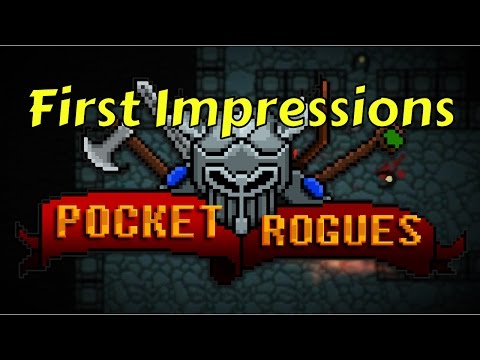 Pocket Rogues - ACTION ROGUELIKE RPG FIRST LOOK COMMENTARY - YouTube