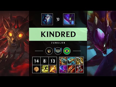 Kindred Jungle vs Kha'Zix - BR Challenger Patch 25.17