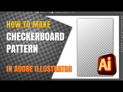 How To Make Checkerboard Pattern In Adobe Illustrator. Quick Tutorial.