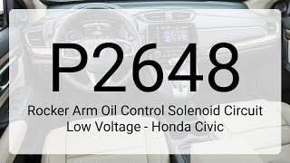 dtc p2648 quickly Fix