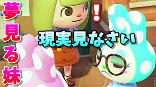 【姉妹喧嘩?】フランソワがクリスチーヌを泣かせた怒らせた！！！！【あつまれどうぶつの森】【あつ森】
