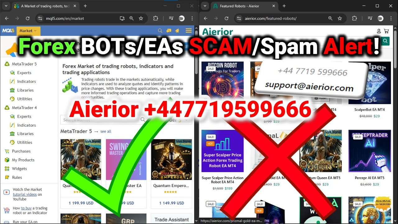 Forex SCAM website Aierior.com⚠❌✖❎! Be aware if you are a BOT/EA user [PART 739] #forexalgo-trader