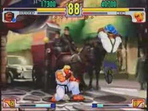 SFIII: 3rd Strike - Ken [WaQs] vs Dudley [Golden Gunman] #2