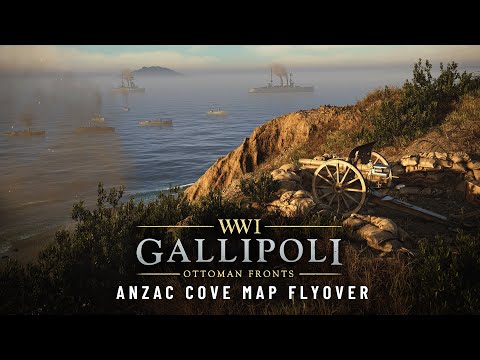 Gallipoli - Anzac Cove Map Flyover