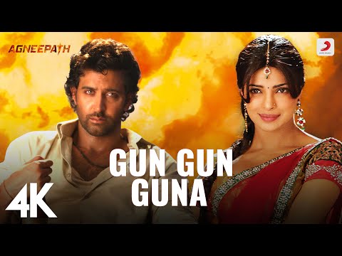 Agneepath  - Gun Gun Guna | Priyanka Chopra | Hrithik | Sunidhi Chauhan | Ajay-Atul | 4K Video