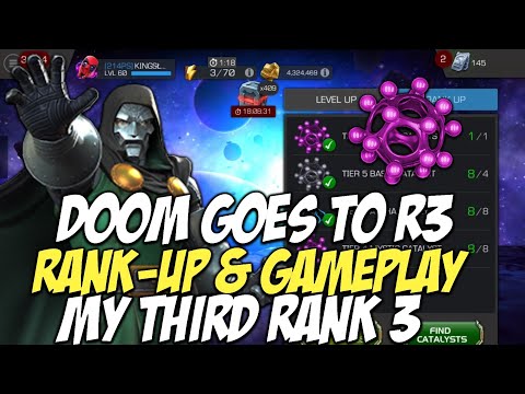6 Star Doctor Doom Goes To Rank 3 | My 3rd R3 6* | Marvel Contest Of Champions