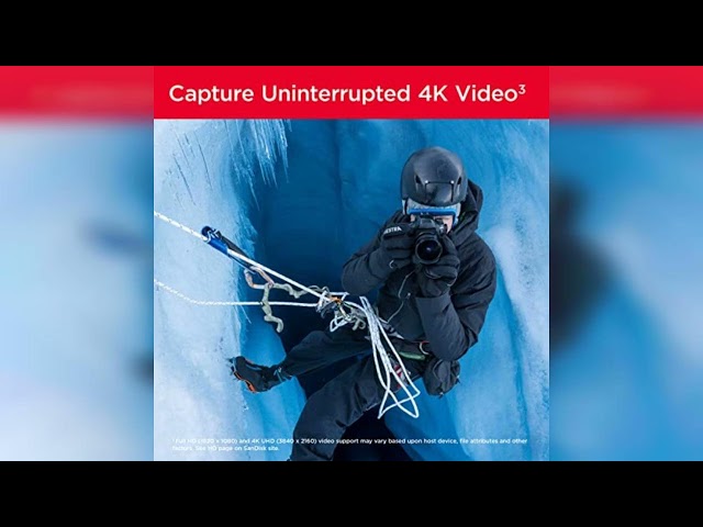 Vídeo relacionado con SanDisk Extreme PRO Tarjeta SD 256 GB SDXC, SD Card 4k UHD, UHS-I, V30, hasta 200 MB/s, SanDisk QuickFlow Technology, Software de recuperación de datos RescuePRO Deluxe, Class 10, U3