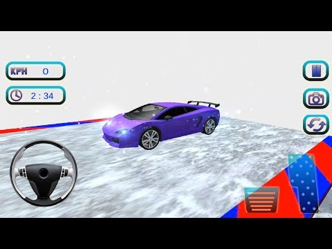 Extreme Stunts GT Racing Car | New CAR Impossible Stunts Red Car Driving - Android GamePlay HD