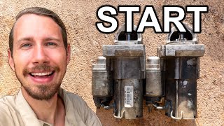 Test Chevy Truck Starter Motors QUICK and EASY!