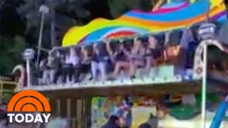 Scary Viral Video: Carnival Ride Breaks With Passengers On Board