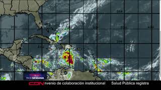 COE mantiene 5 provincias en alerta amarilla y 10 en verde