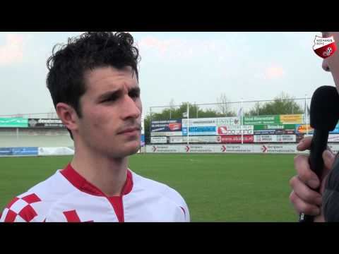 Interview met Wesly van Ojen na Kozakken Boys - GVVV (05-04-2014)